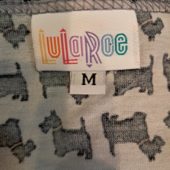 Lularoe size M Scottie dog dress, beautiful condition, like new - Picture 4 of 5